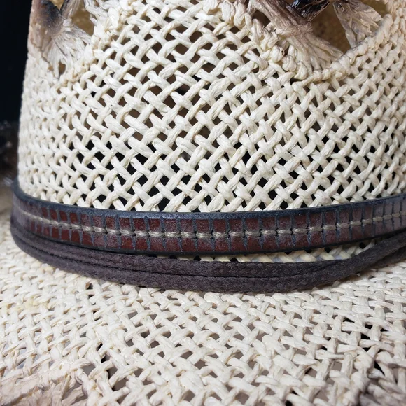 Cavenders Distressed Cowgirl Hat in Women's Medium - Picture 12 of 16
